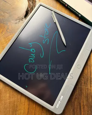 Green Lion Lcd Digital Writing Pad 15 Inches Black