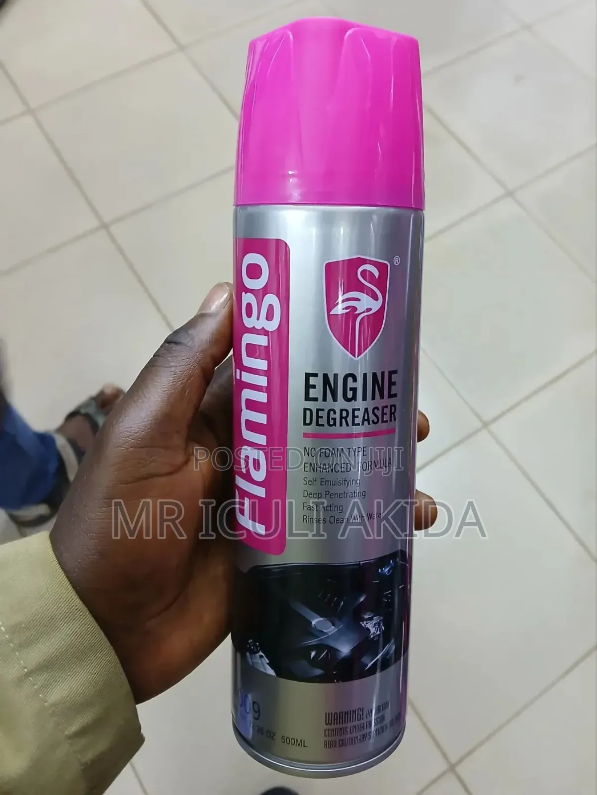 Flamingo Carcare Tech Engine Degreaser Cleaner Without Foam