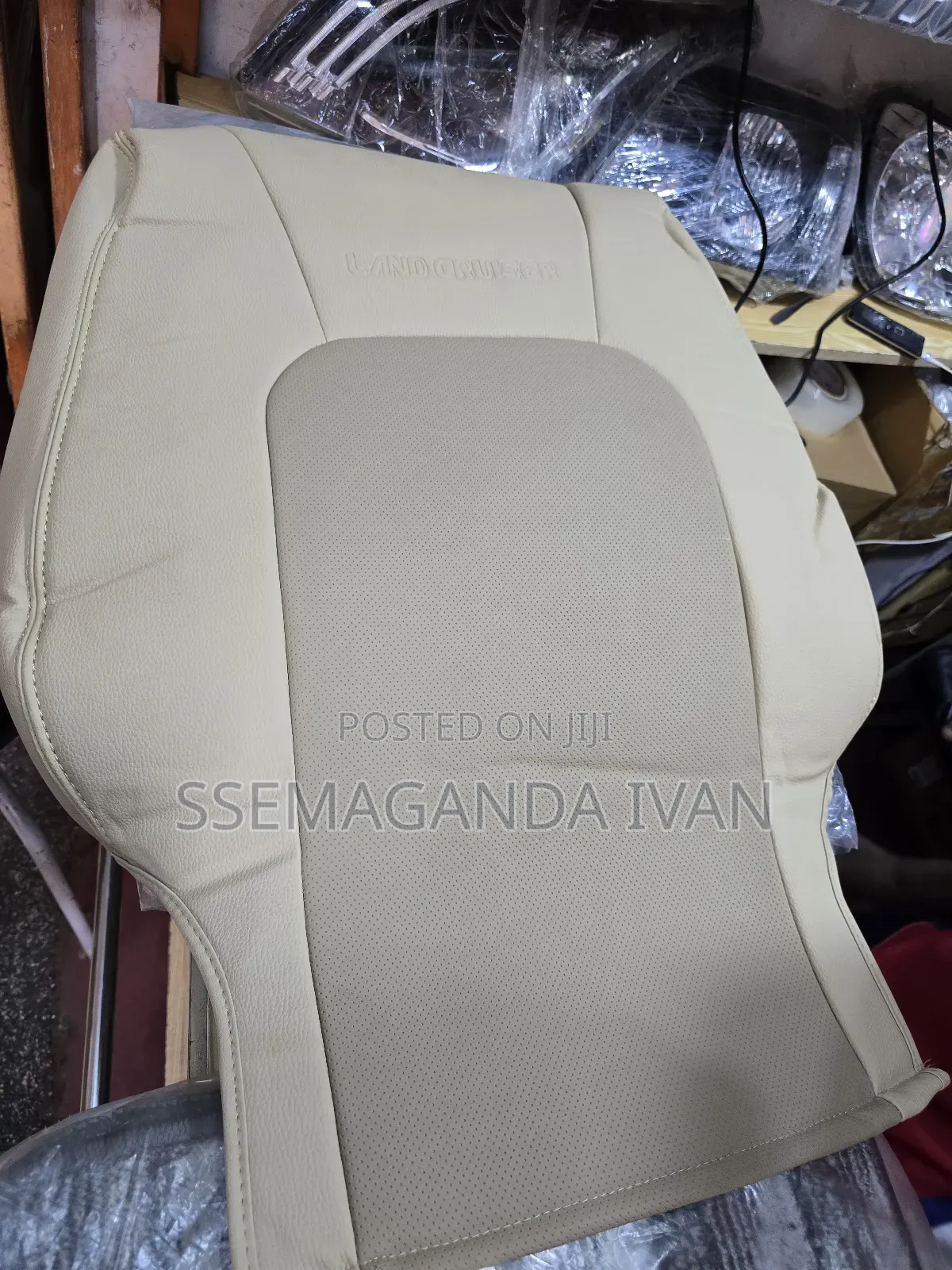 Land Cruiser V8 Original Leather Seat Covers