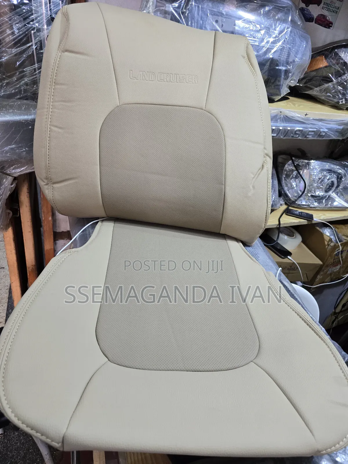Land Cruiser V8 Original Leather Seat Covers