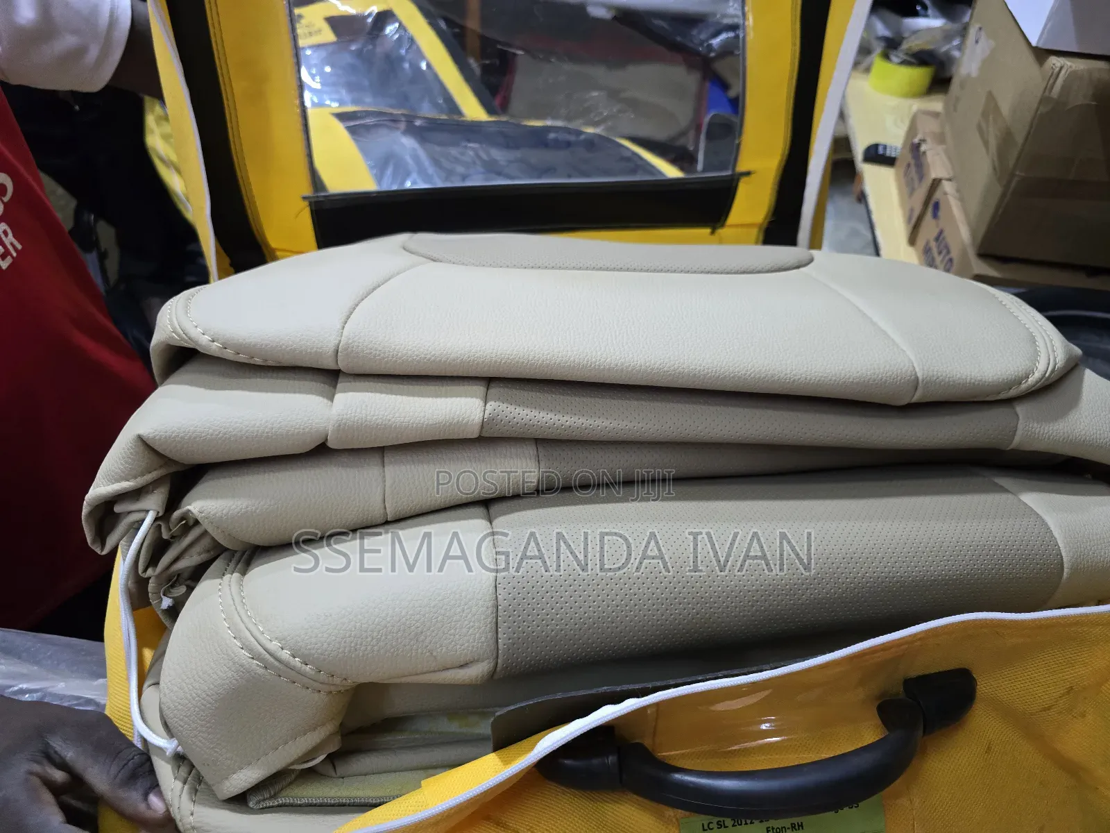 Land Cruiser V8 Original Leather Seat Covers