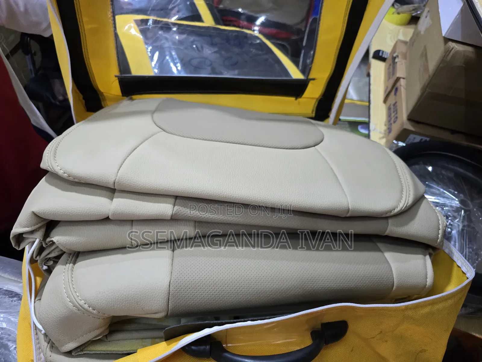 Land Cruiser V8 Original Leather Seat Covers