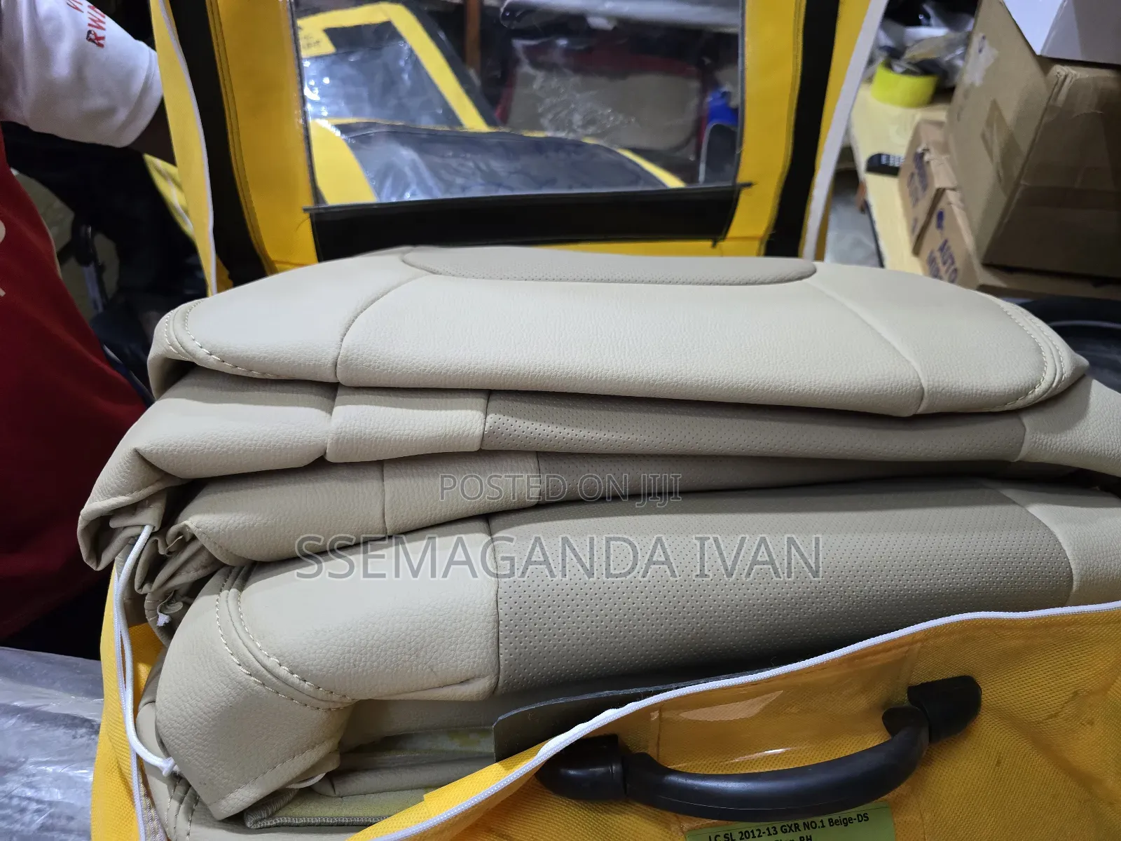 Land Cruiser V8 Original Leather Seat Covers