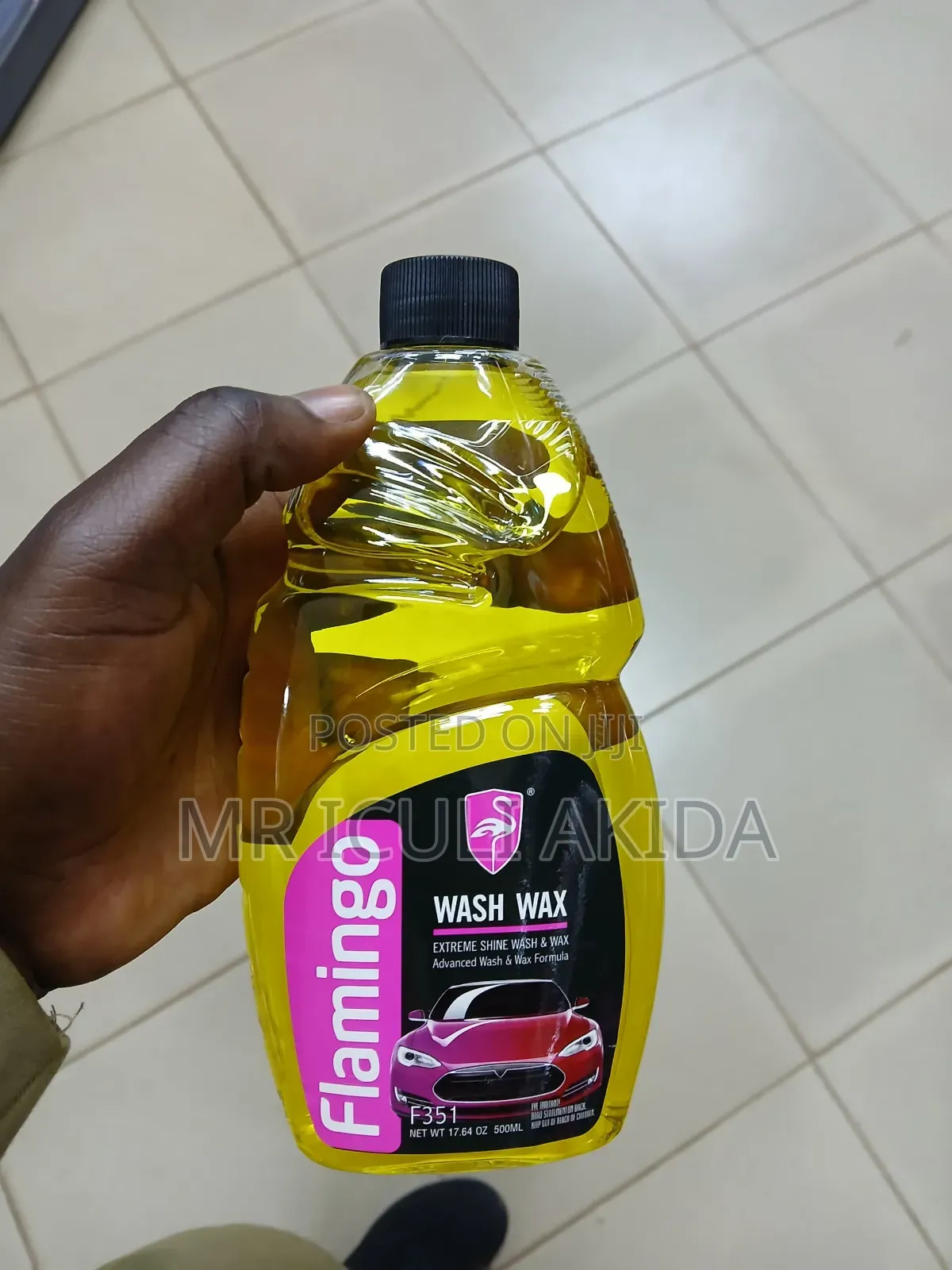 Flamingo 500ml All Ultra Shine Car Extreme Shine Wash Wax