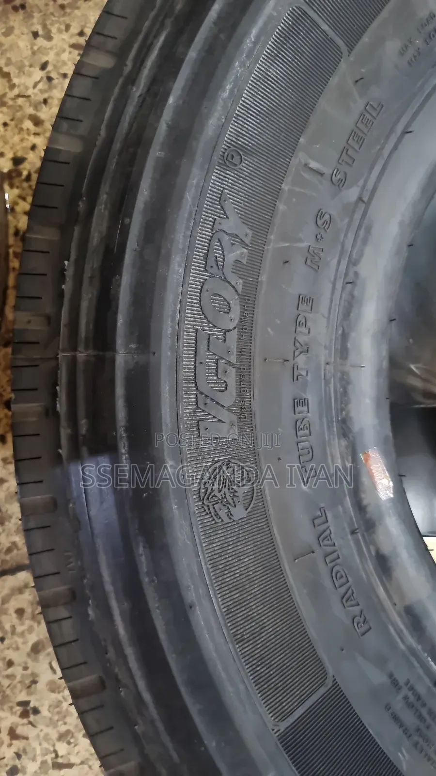 750r16 Original Vglory Tubeless Tyre