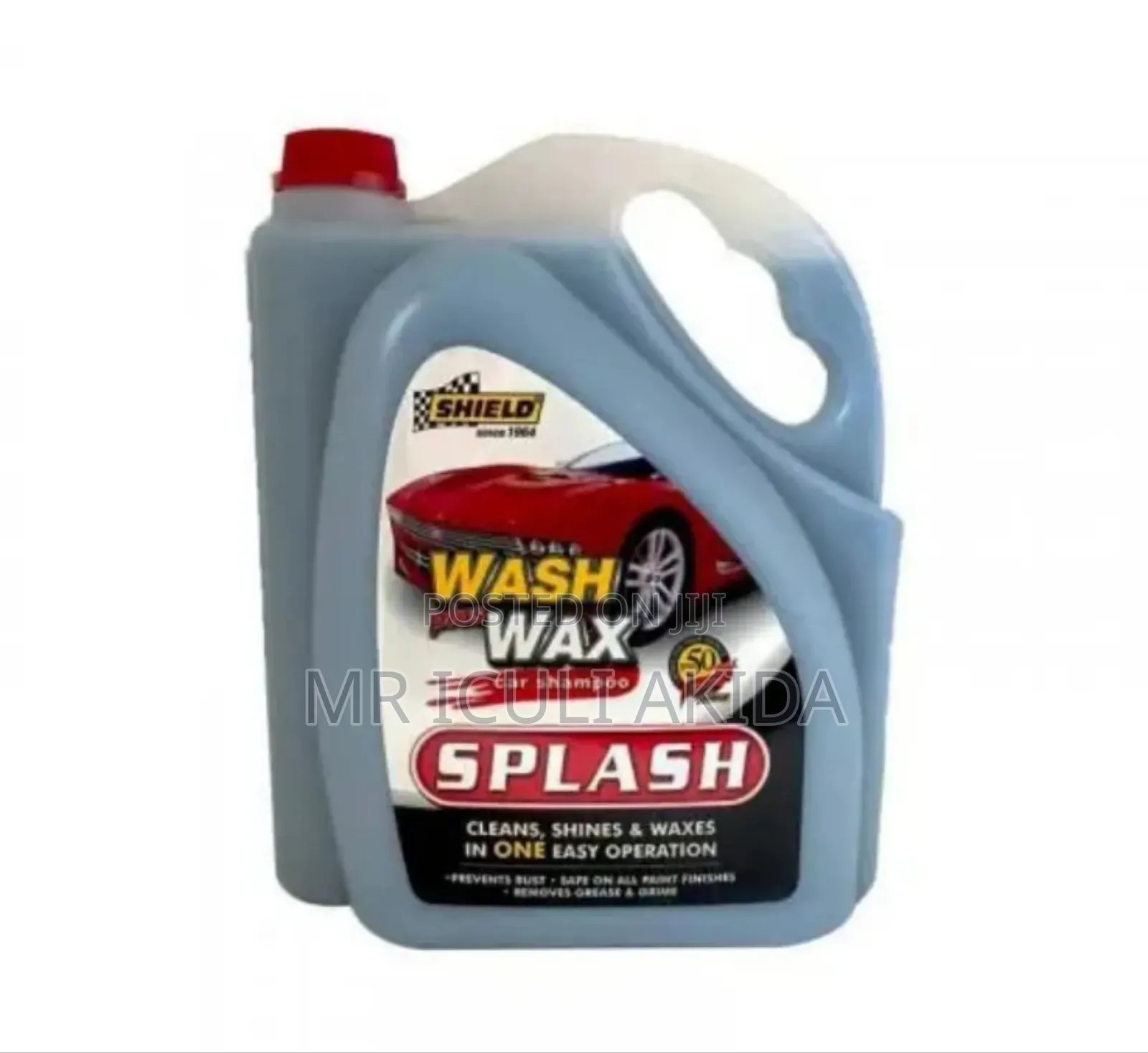 Shield 5l Splash Car Shampoo Vehicle Washing Liquid