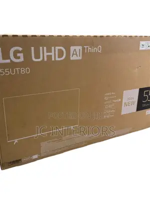 Lg 50” Ut80 Smart Uhd Tv at Only 2,350,000/=