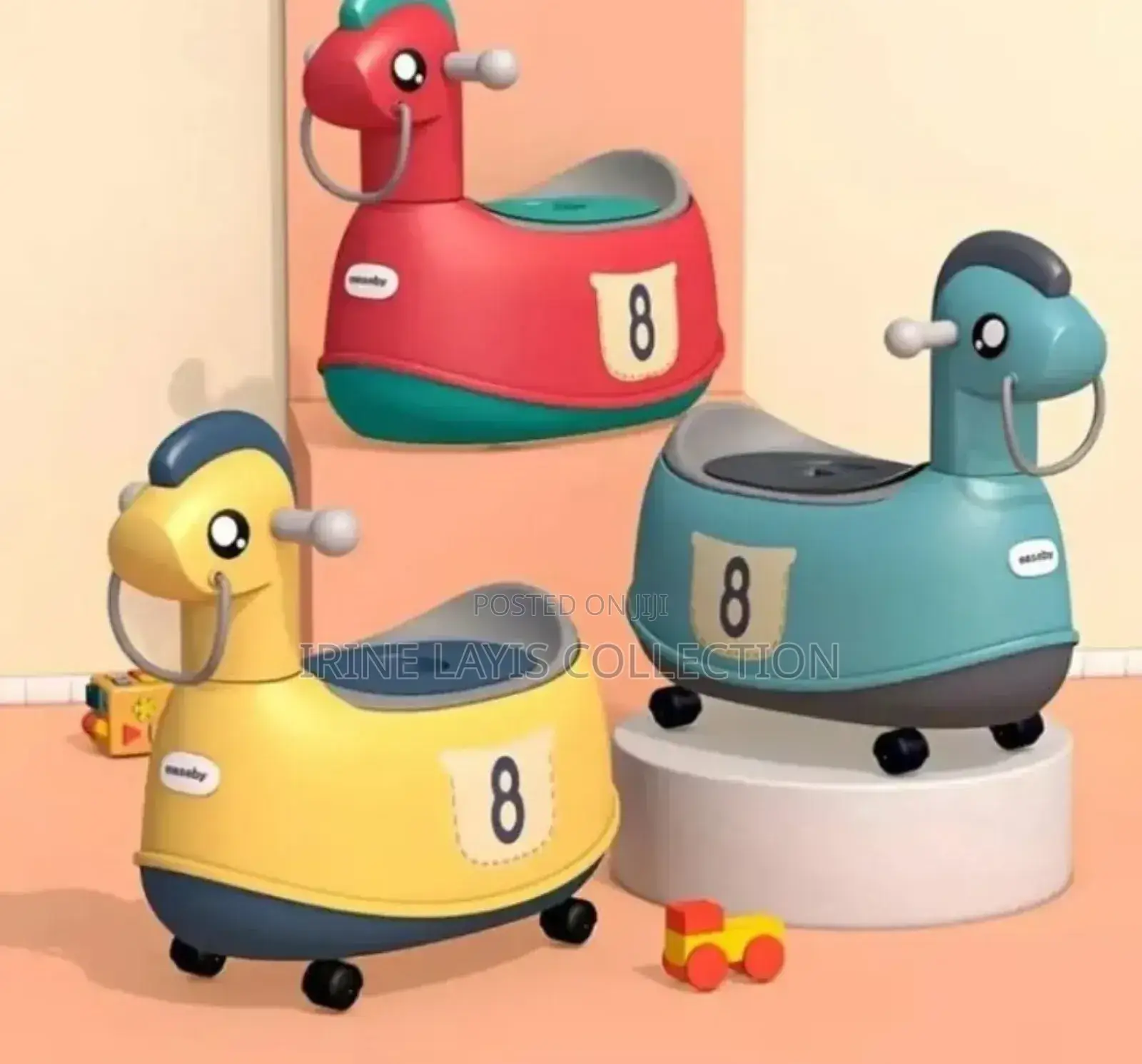 Baby's Potty With Rollers