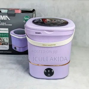 Bomas Fashion Single Tub Foldable Mini Washing Machine