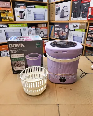 Bomas Fashion Single Tub Foldable Mini Washing Machine