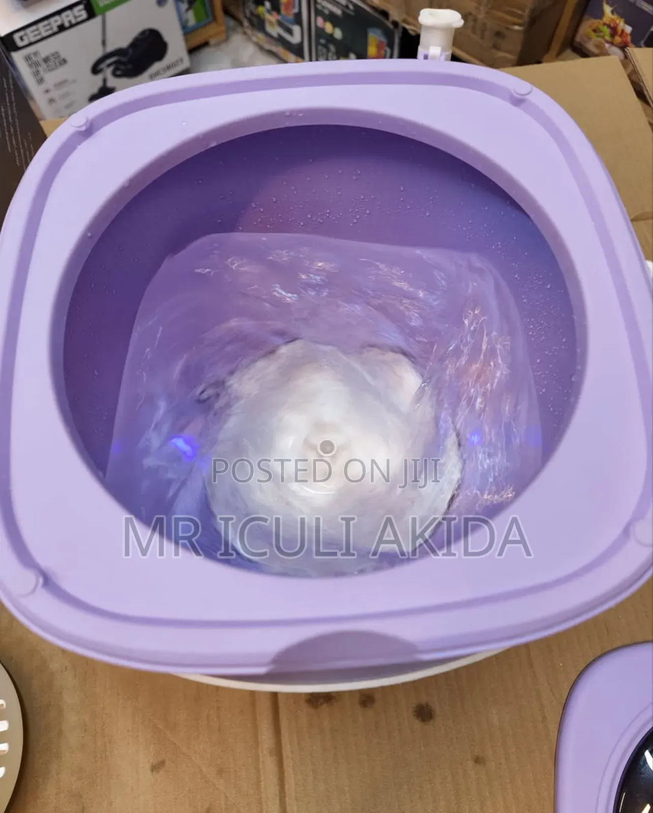 Bomas Fashion Single Tub Foldable Mini Washing Machine