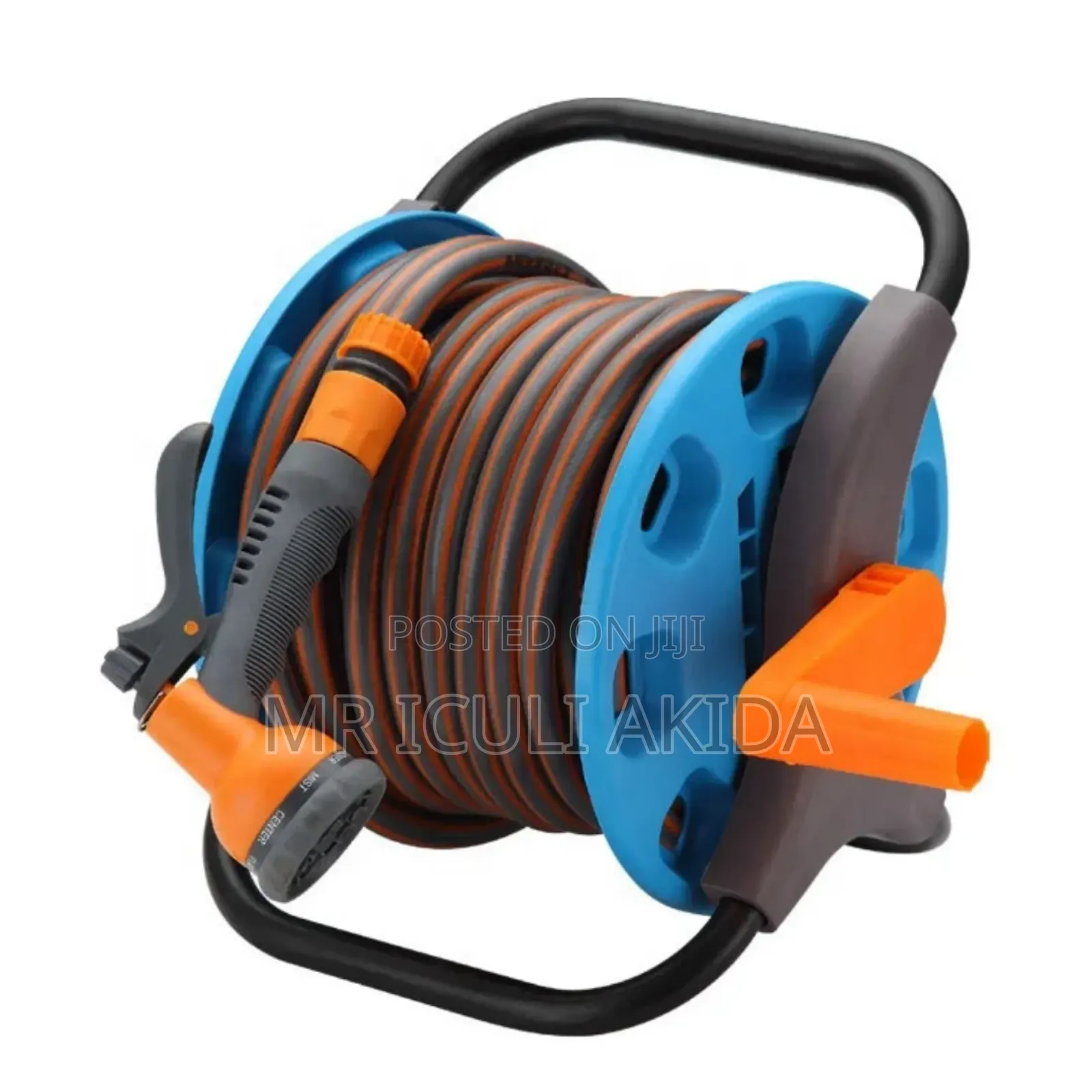 25meters Portable Hose Reel WTH 1⁄2" Hose Pipe Sprinkler