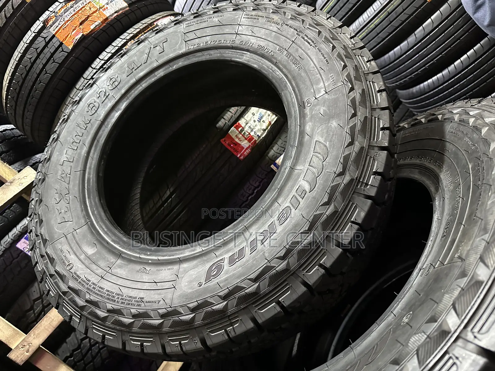215/75r15 All Terrain Good Condition Tires