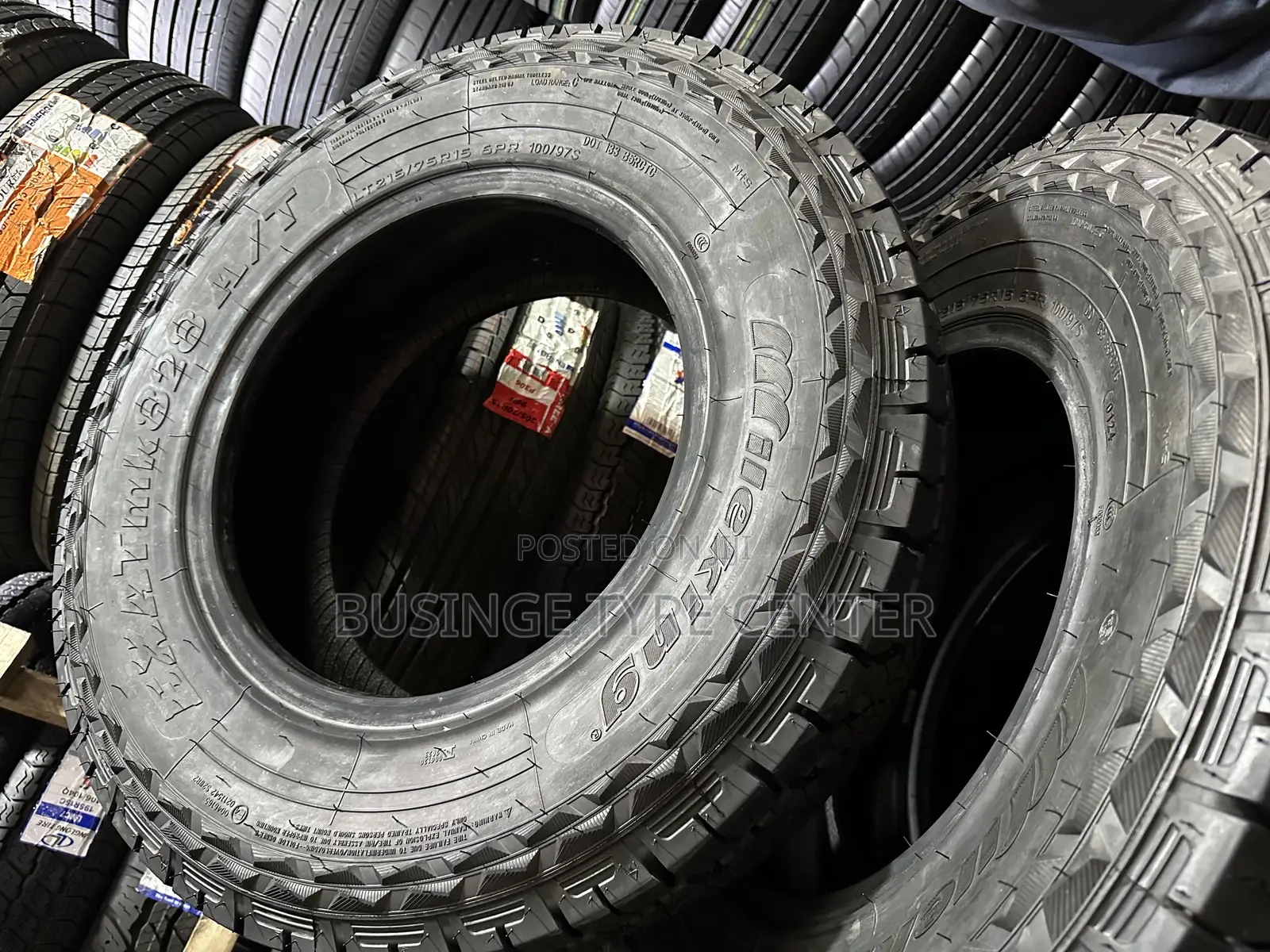 215/75r15 All Terrain Good Condition Tires
