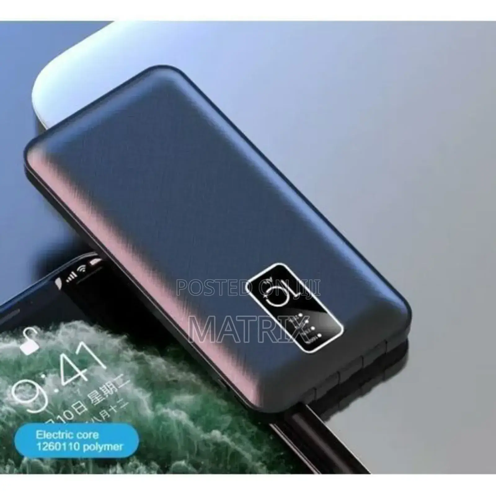 4 in 1 Powerful Portable Power Bank 10000mah -Black