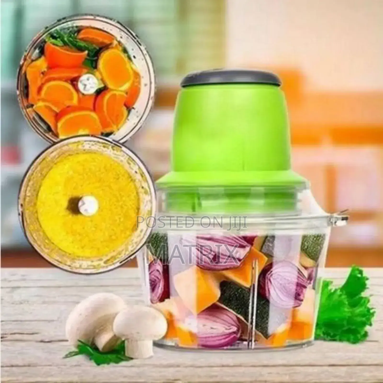 Egg Beater and 2l Food Cutter Vegetable Chopper Meat Grinder