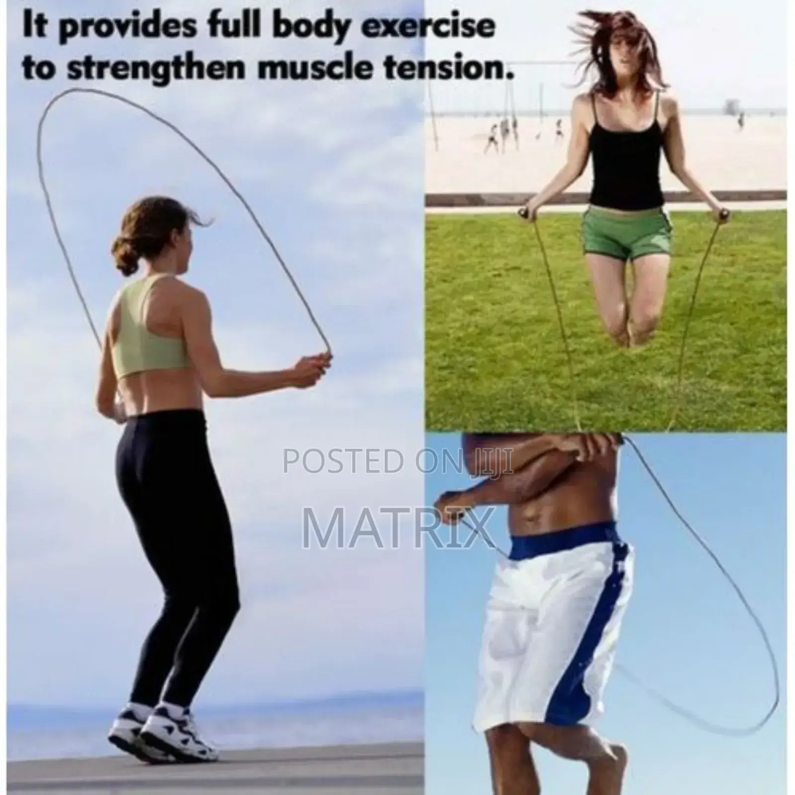 Super Exercise Skipping Rope for Full Body Exercise