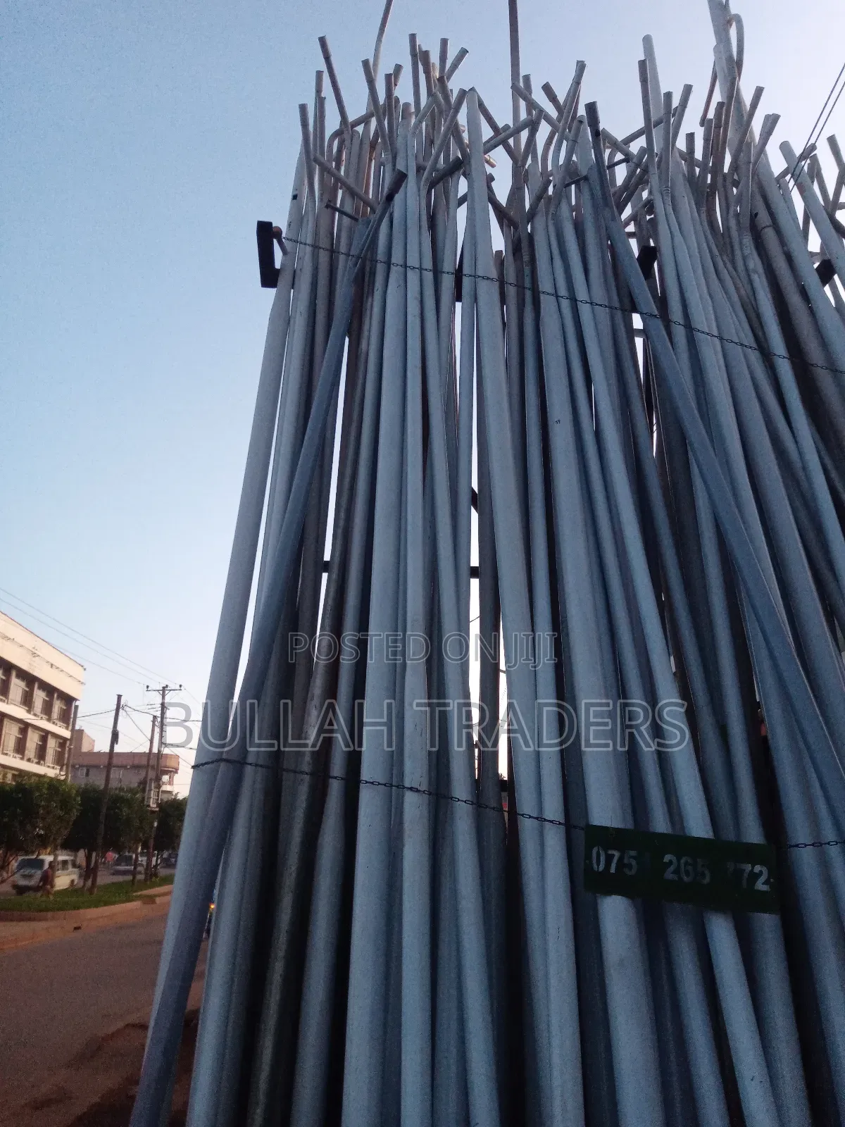 Lighting Poles for Solar Pannels and Cameras