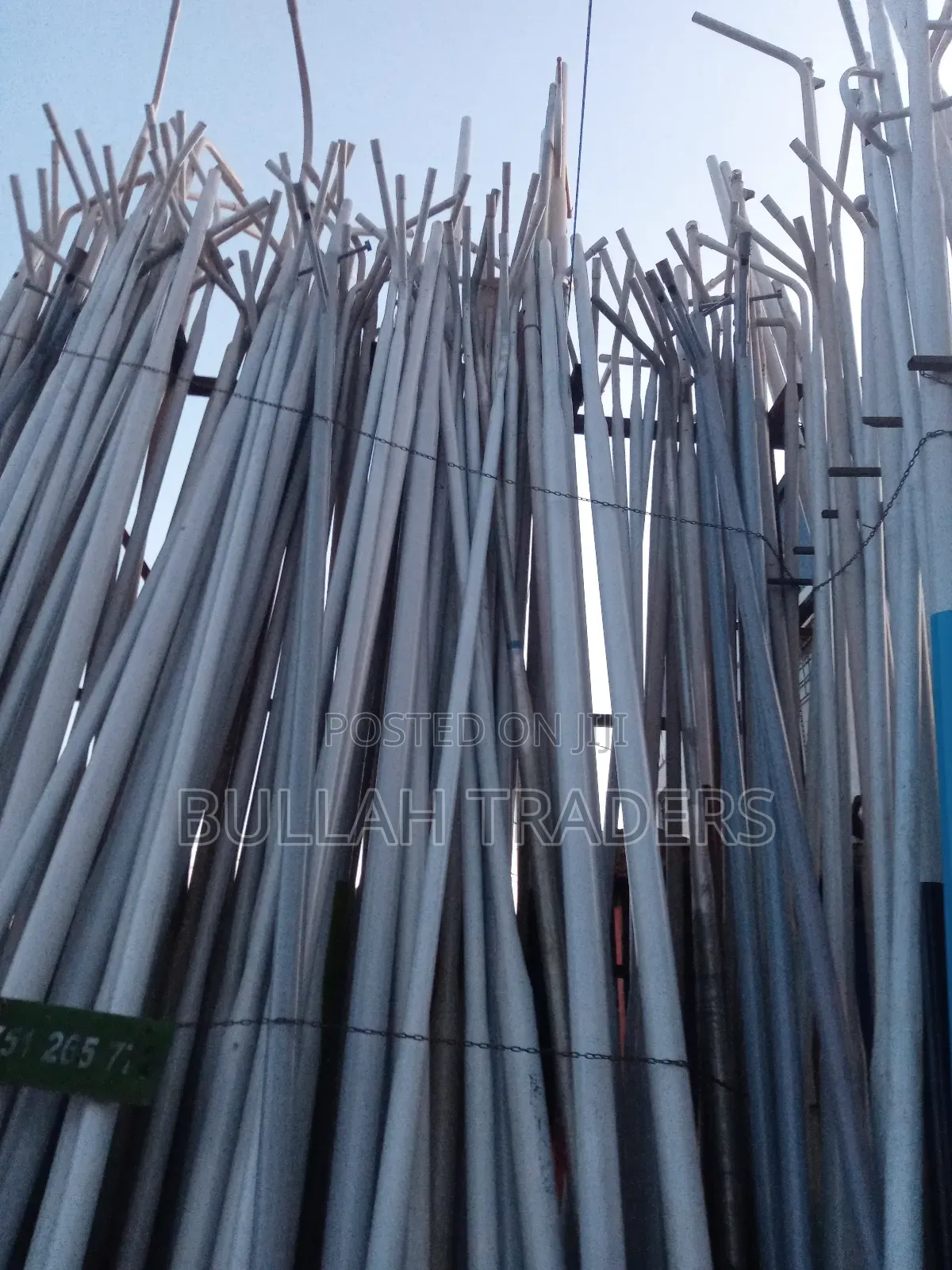 Lighting Poles for Solar Pannels and Cameras