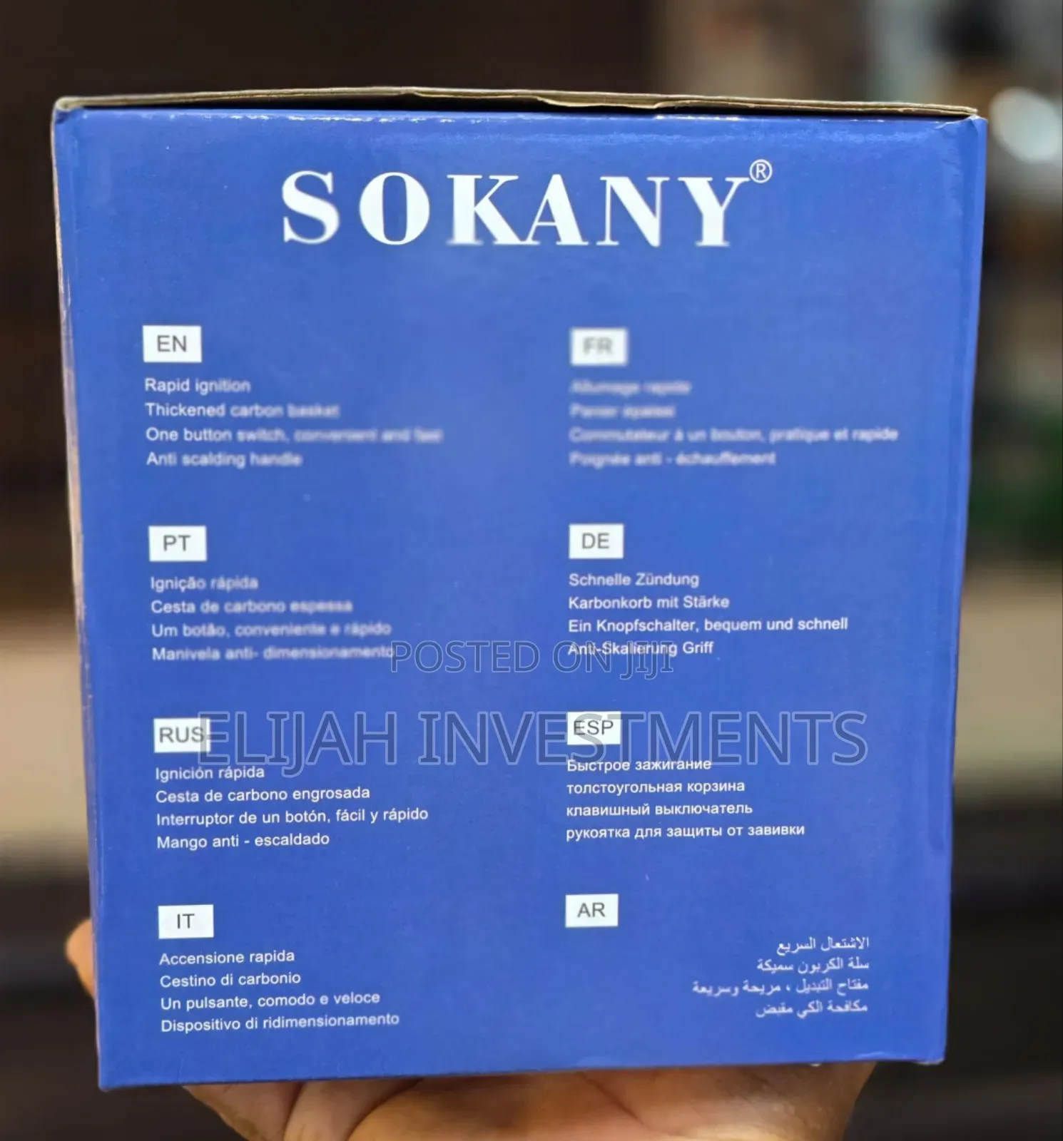 Sokany 1000w Charcoal Coal Shisha Burner
