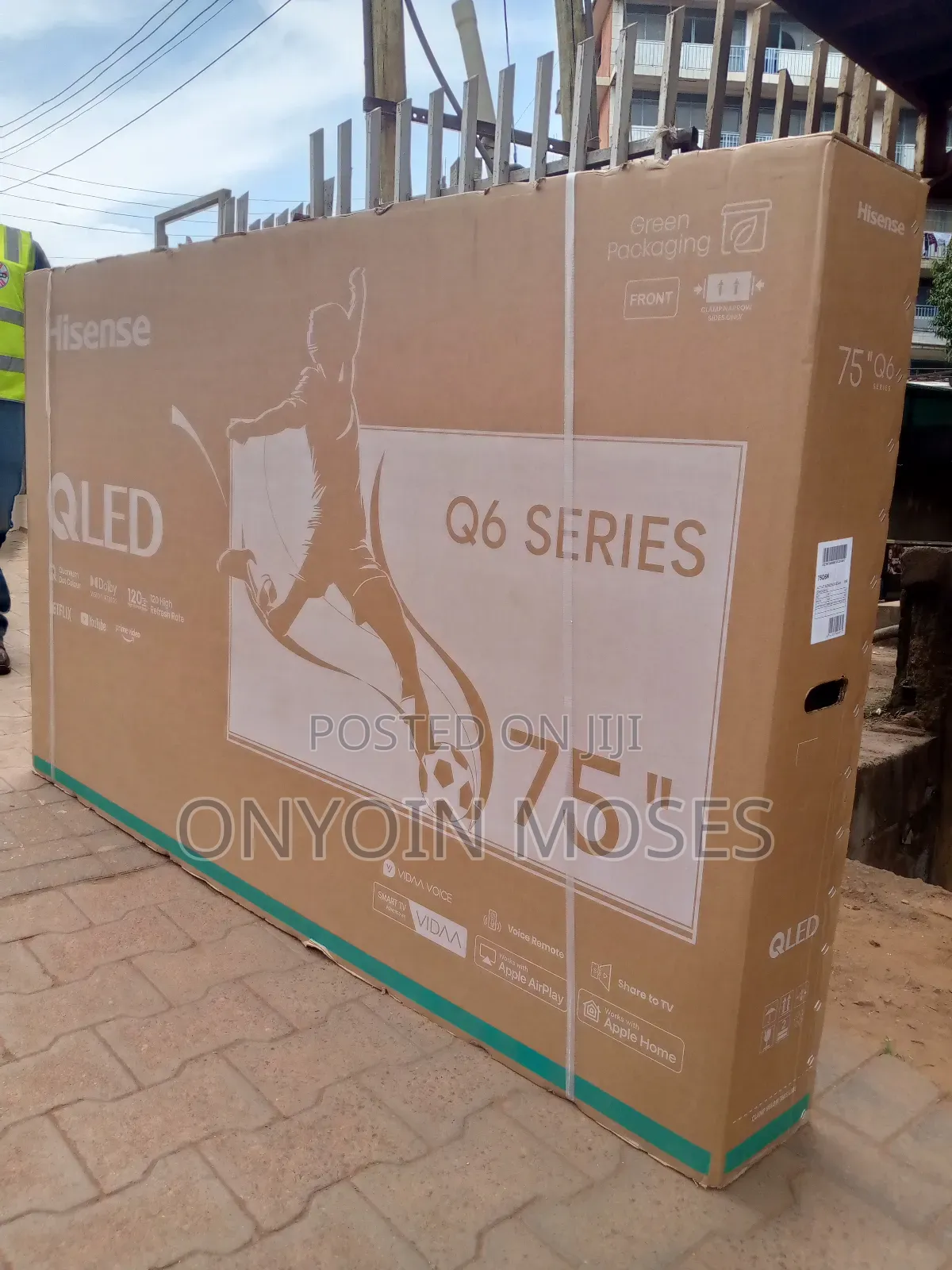 75" Hisense Smart Qled Frameless Tv