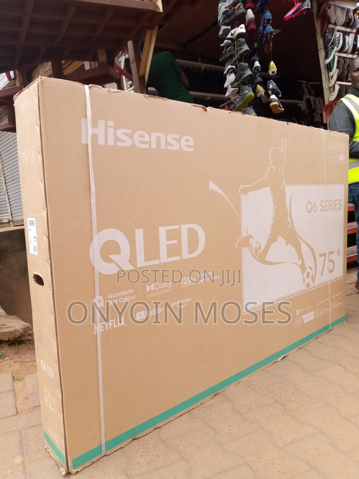 75" Hisense Smart Qled Frameless Tv