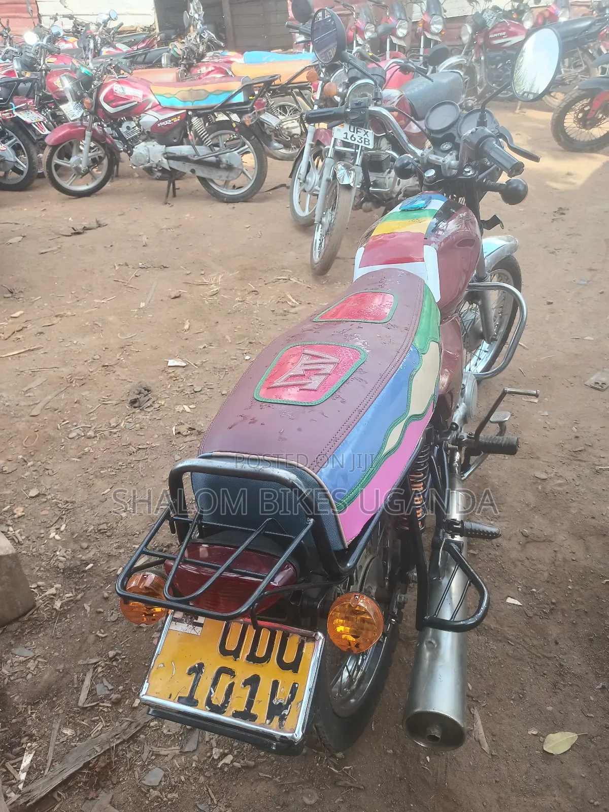 Bajaj Boxer 2016 Red