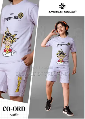 3 to 12years Boys 2piece Wear
