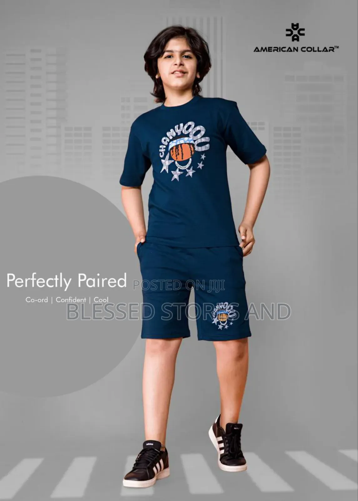 3 to 12years Boys 2piece Wear