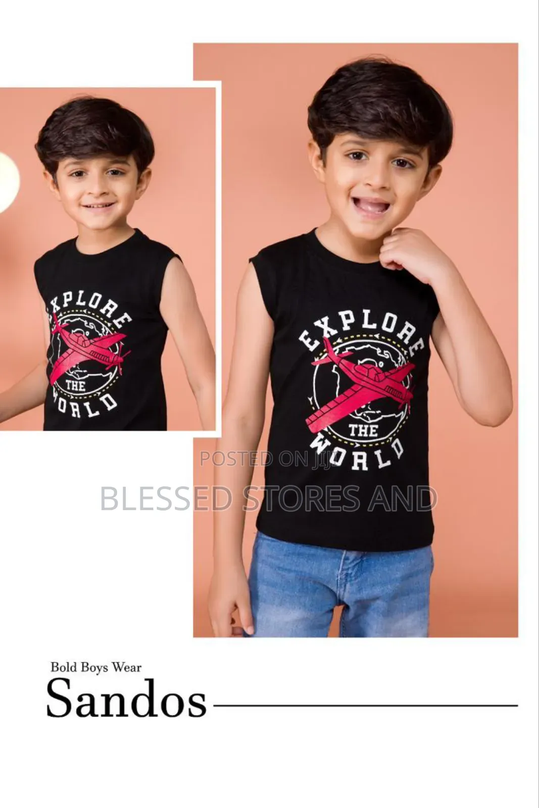 Kids Colourful Vests