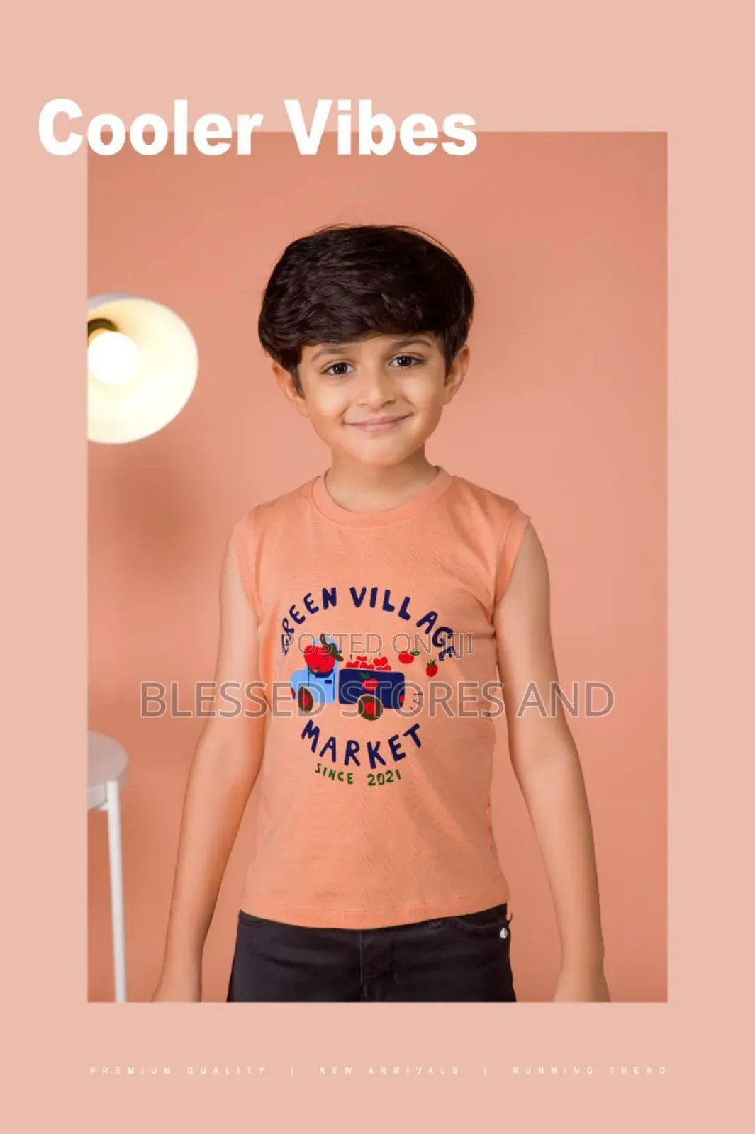Kids Colourful Vests