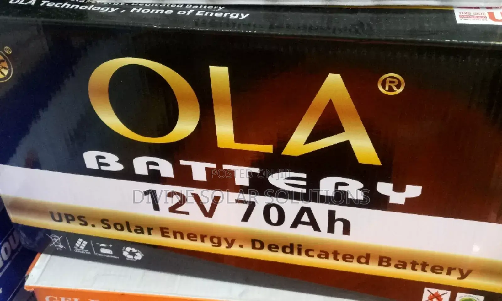 12v 70ah Ola Gel Battery