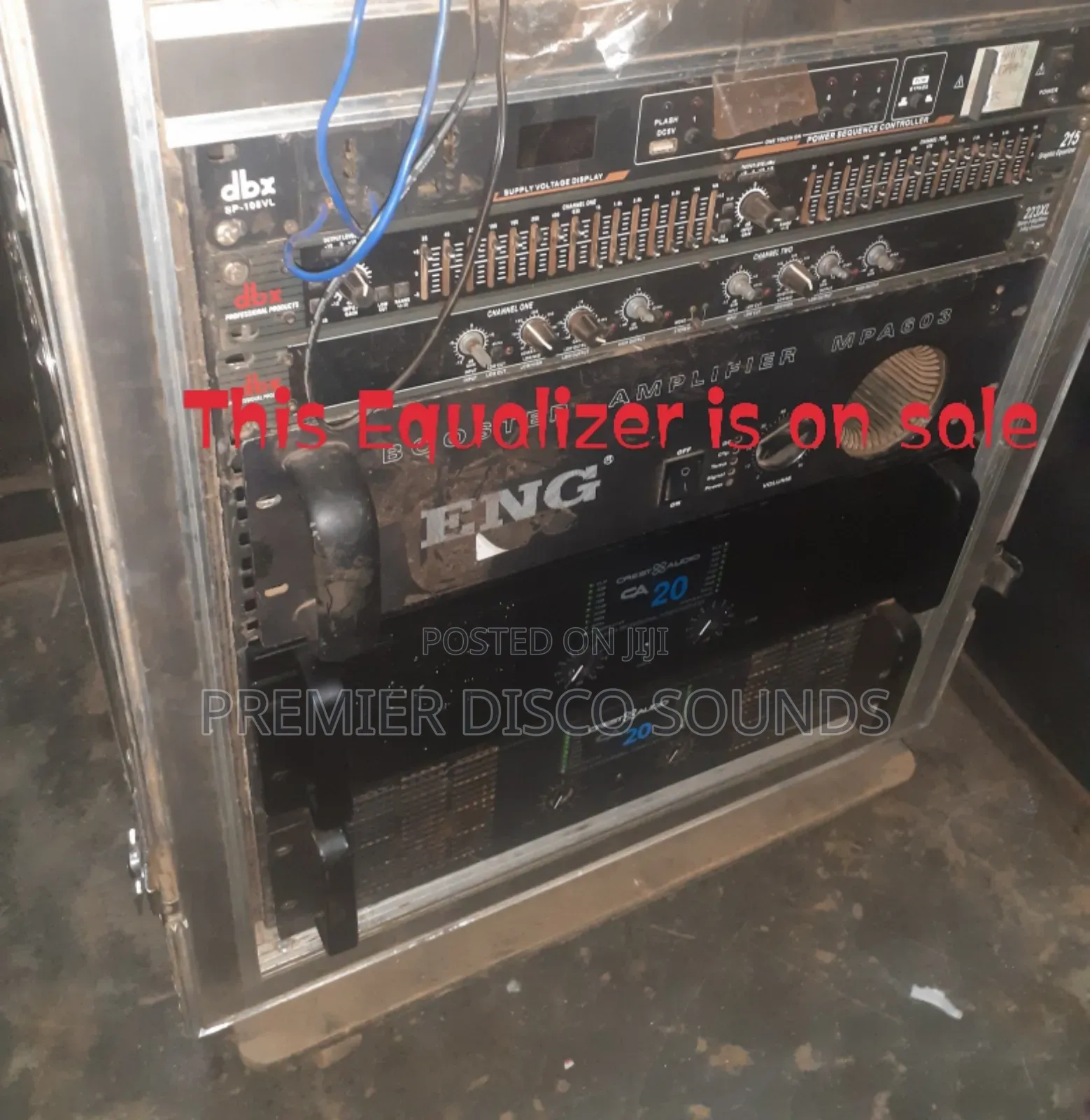 DBX Equalizer on Quick Sale