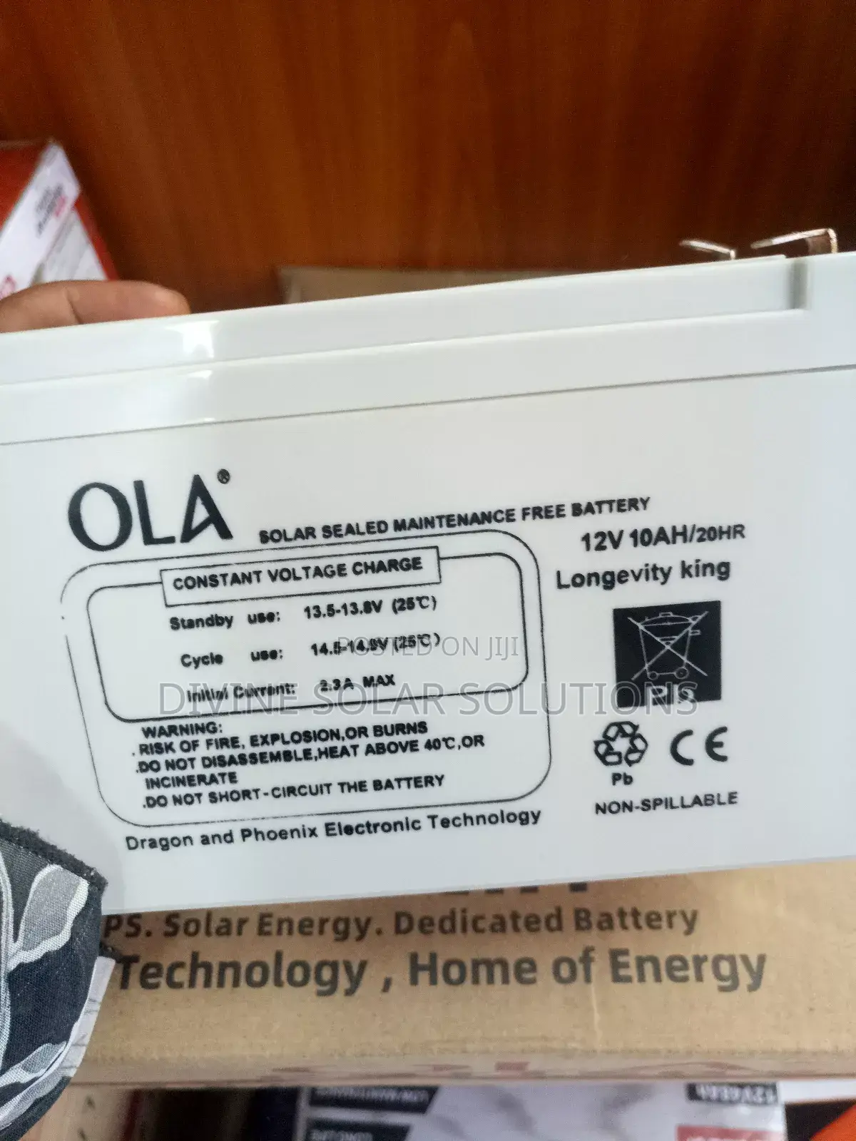 12v 10ah Ola Battery