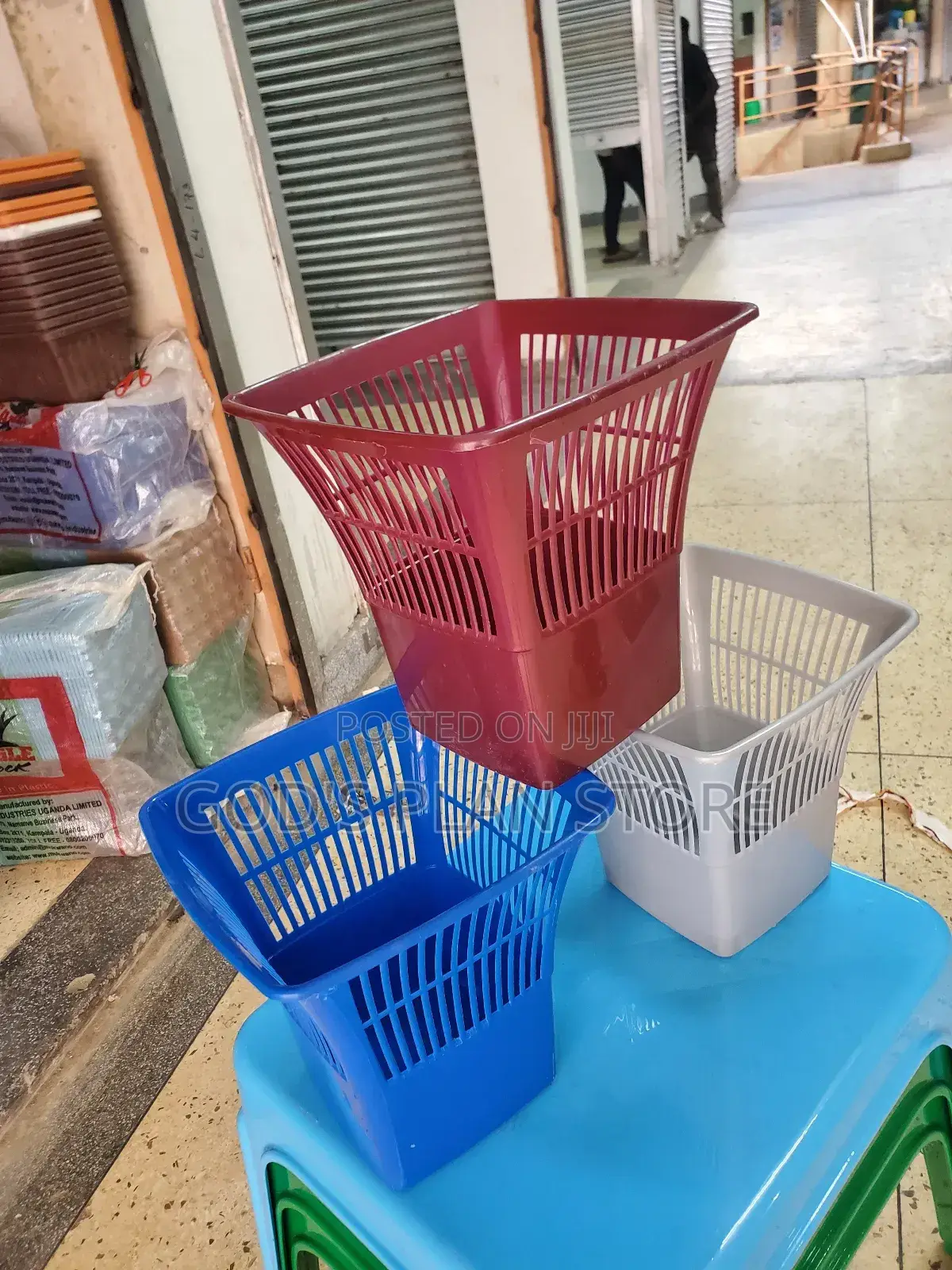 Plastic Waste Paper Basket