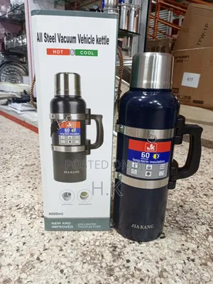 Jia Kang All Steel Vacuum Vehicle Kettle 4000ml