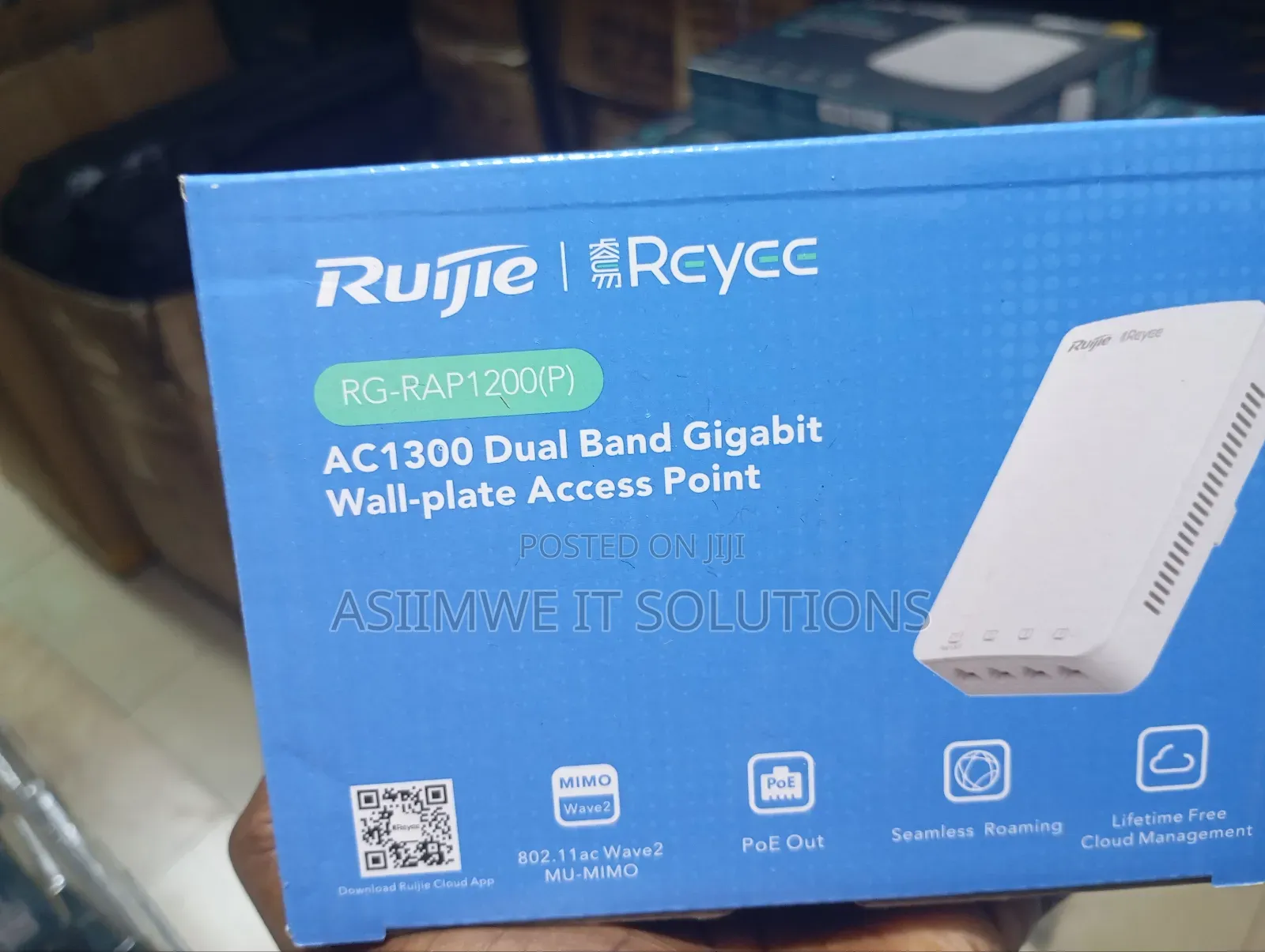 Dual Band Gigabit Wall Plate Acces Point