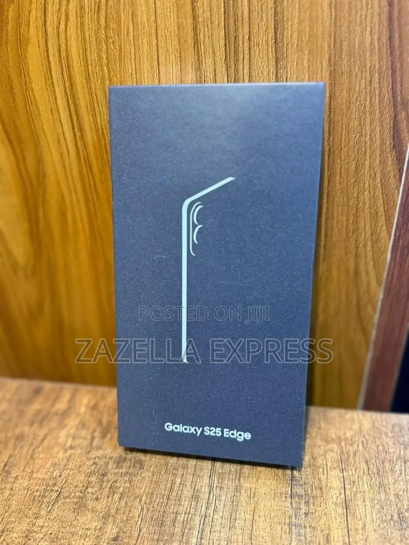 New Samsung Galaxy S25 Edge 256 GB Black