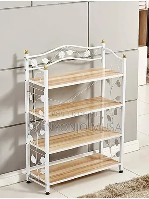 4-Tier Nordic Minimalist Shoe Rack Storage Organizer