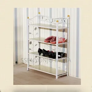 4-Tier Nordic Minimalist Shoe Rack Storage Organizer