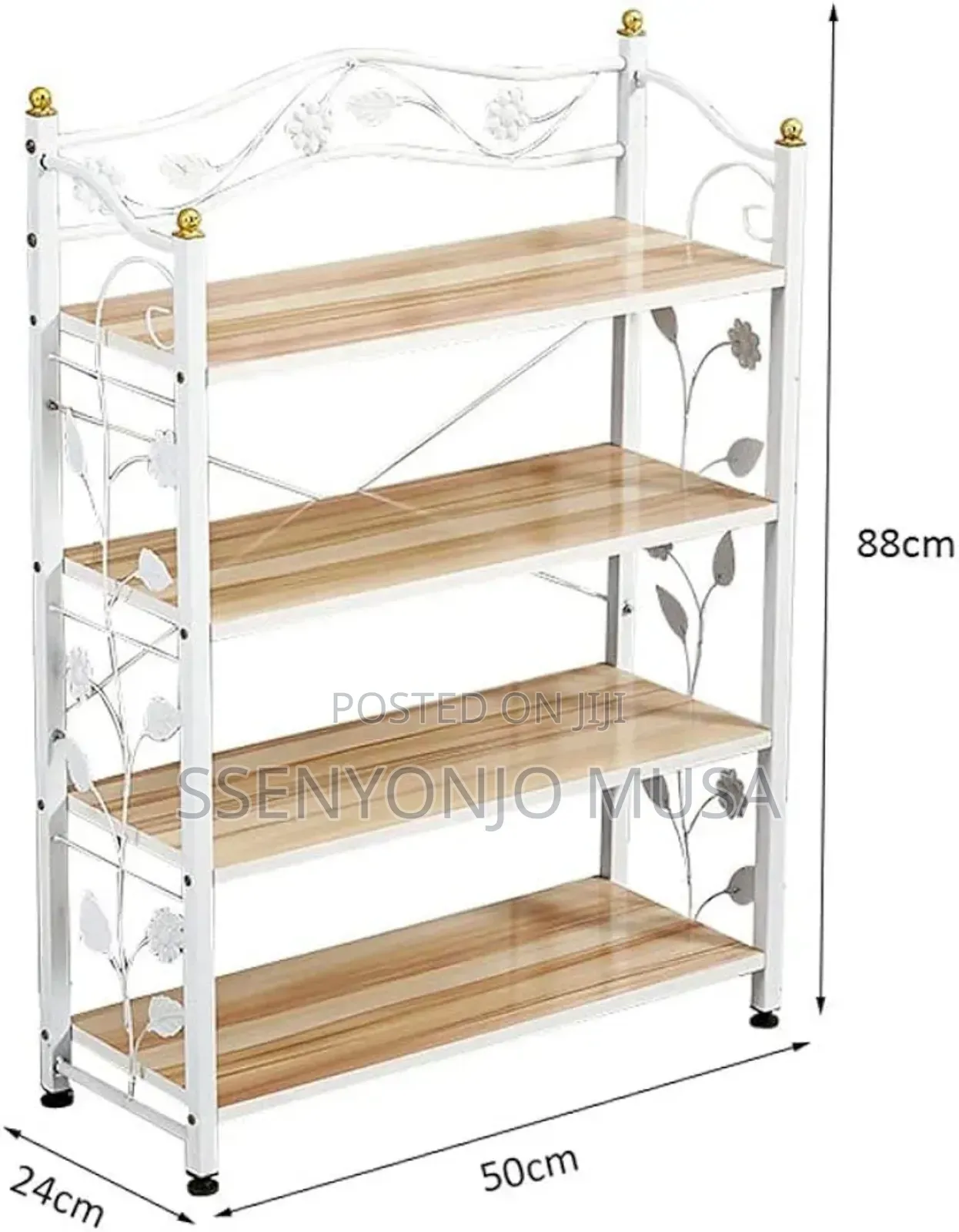 4-Tier Nordic Minimalist Shoe Rack Storage Organizer