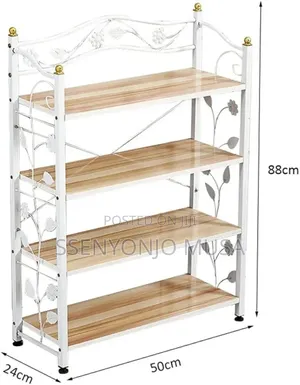 4-Tier Nordic Minimalist Shoe Rack Storage Organizer