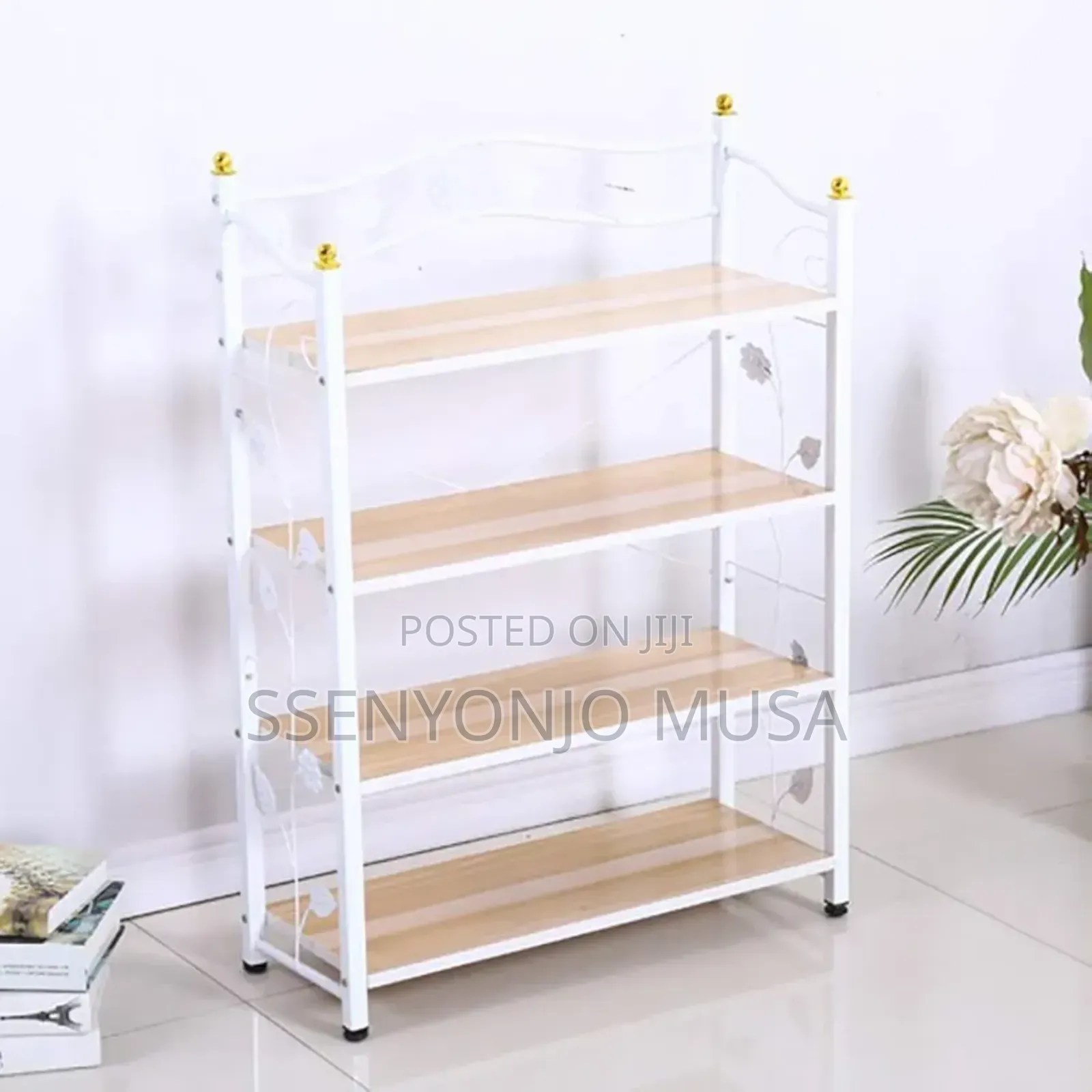 4-Tier Nordic Minimalist Shoe Rack Storage Organizer