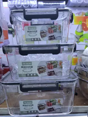 Icrolic Durable Storage Containers 3pics Aset