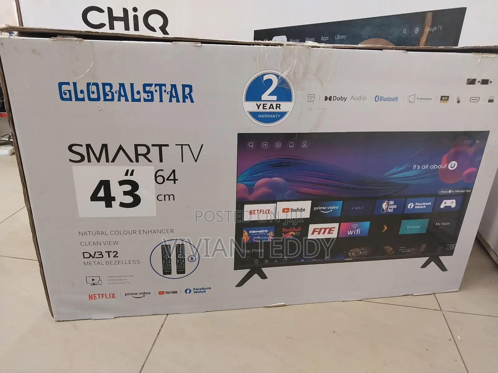 43 Globelster Smart Tv
