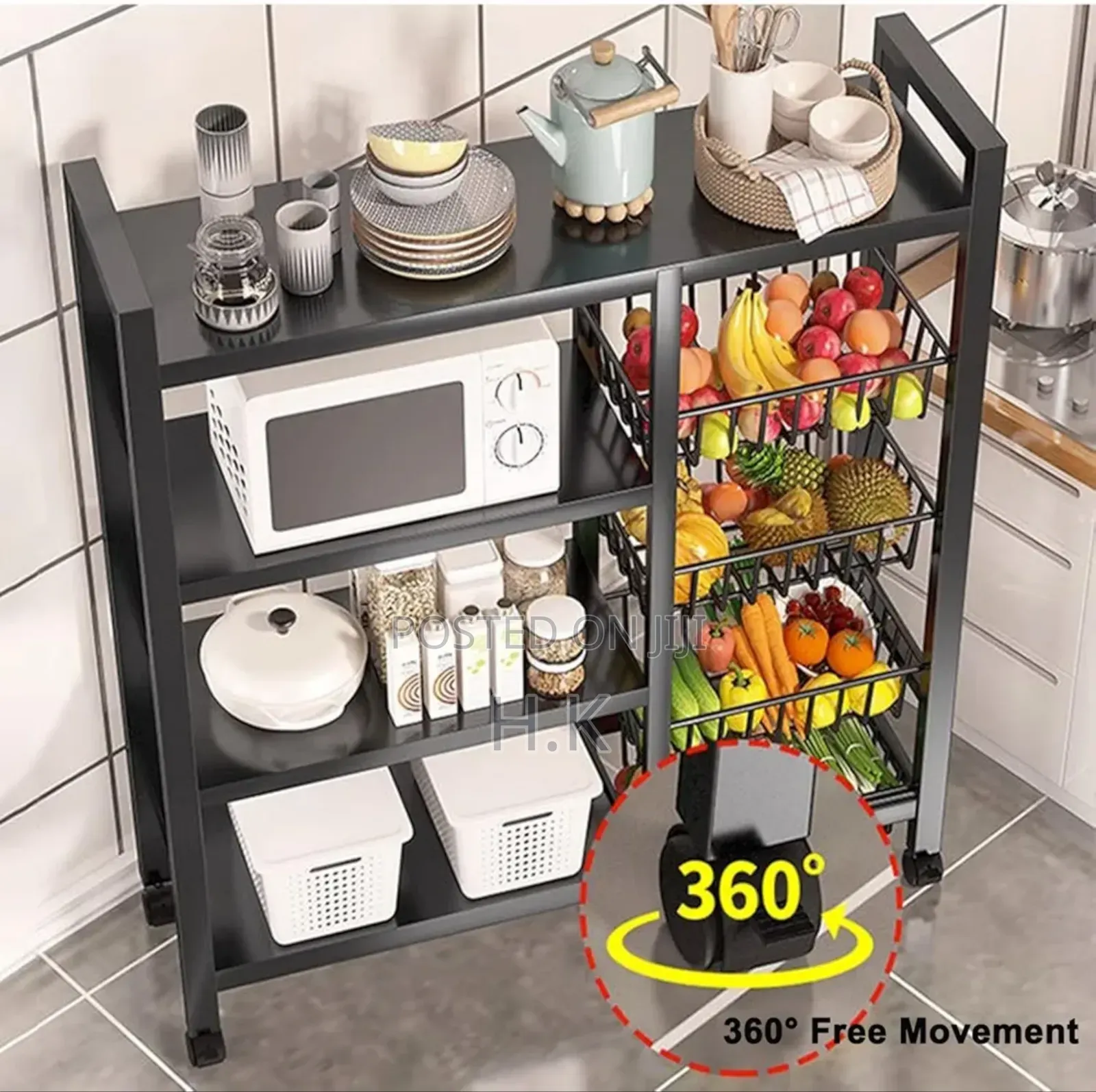 Heavy Duty Metal Rack Storage Shelving Unit 128×32.5×9