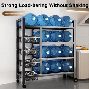 Heavy Duty Metal Rack Storage Shelving Unit 128×32.5×9