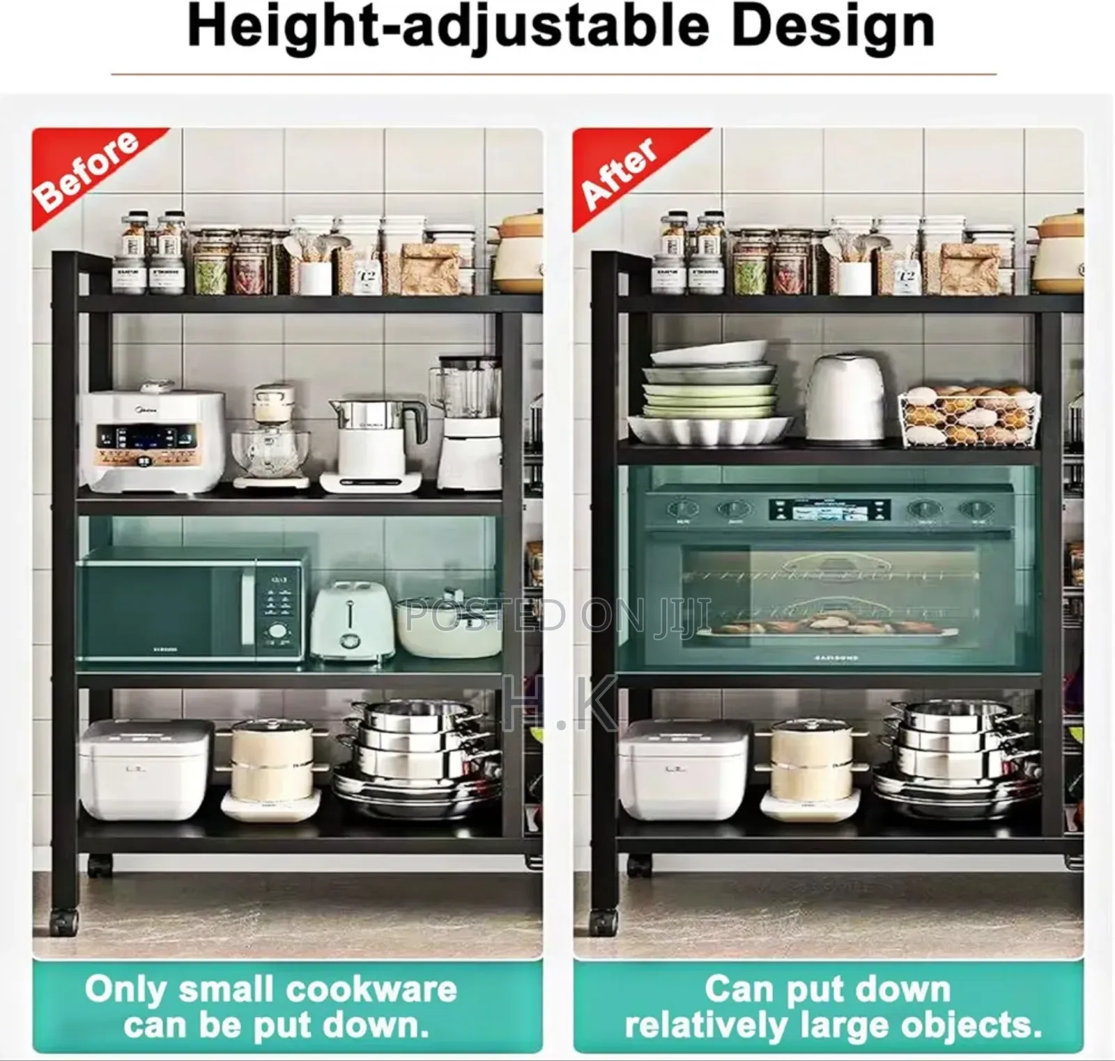 Heavy Duty Metal Rack Storage Shelving Unit 128×32.5×9