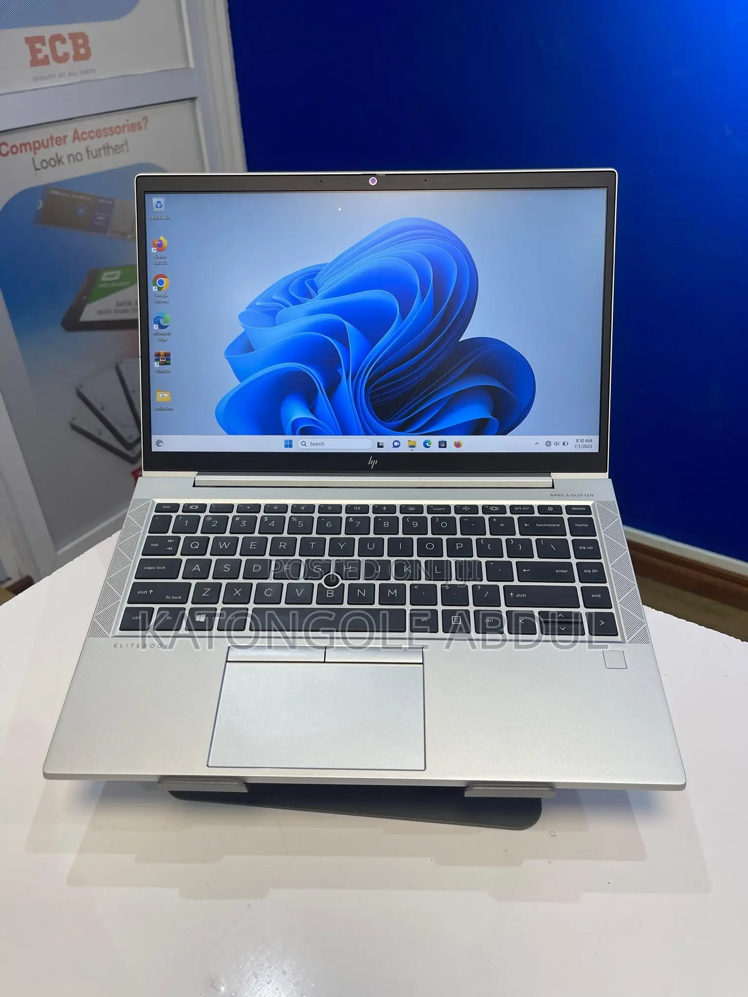 New Laptop HP EliteBook 845 G7 16GB AMD Ryzen 5 SSD 512GB