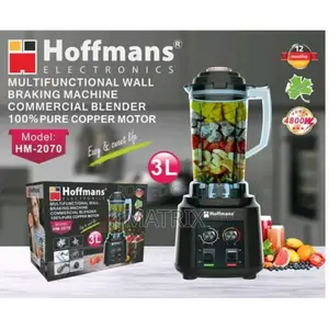 Hoffmans 3l Multifunctional Wall Non Braking Blender